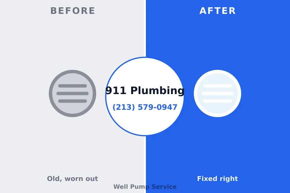 Before and after: plumbing repair Fort Clark Springs, TX